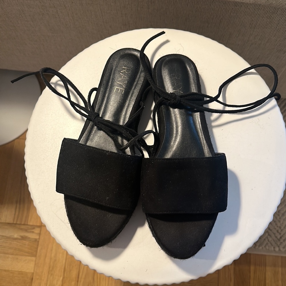 RAYE LACE UP ANKLE SADALS